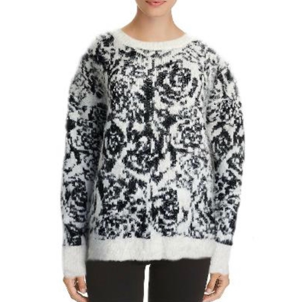 Adrianna Papell Sweater Jaqueline Pullover Black